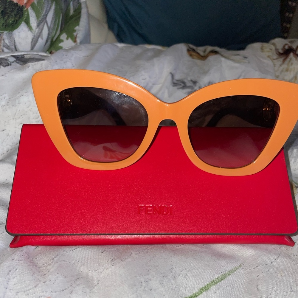 Fendi sunglasses. Worn only once. In excellent condition